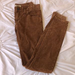 FREE PEOPLE corduroy jeans